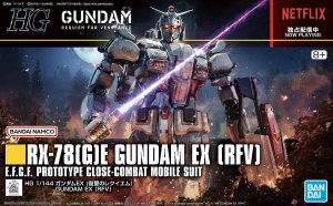 Gundam: Requiem for Vengeance HG Gundam EX 1/144 Scale Model Kit by Bandai