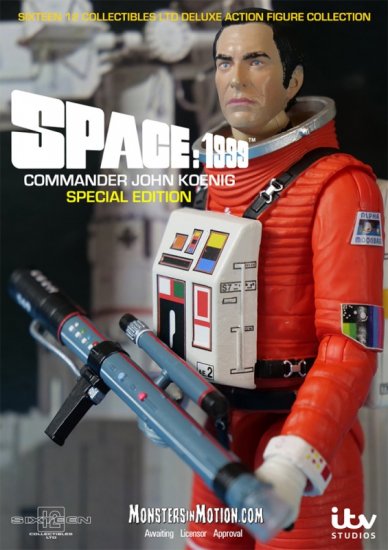 Space 1999 Commander John Koenig with Rifle Special Edition Deluxe