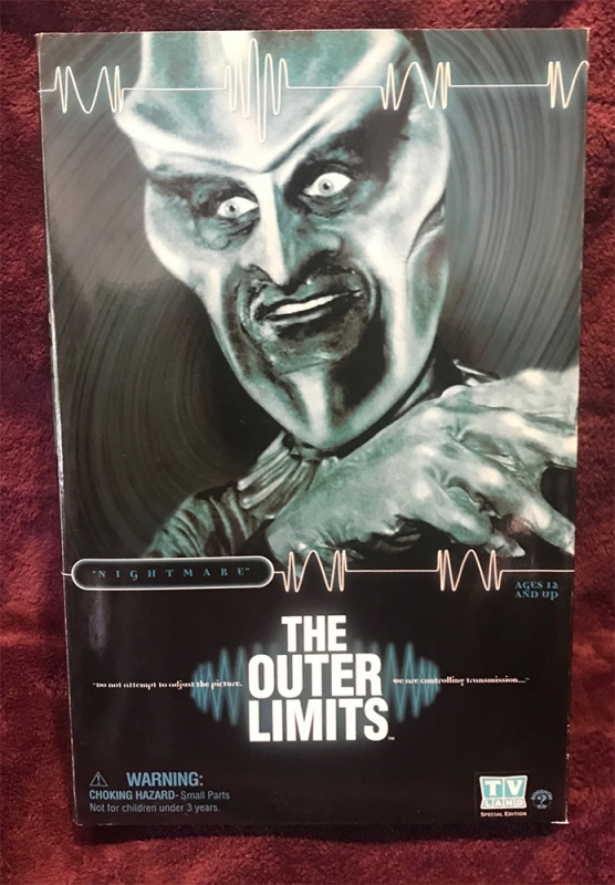 Outer Limits Nightmare Ebonite 12" Collectible Figure by Sideshow Toys / TV Land - Click Image to Close