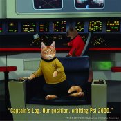 Star Trek Cats Hardcover Book by Jenny Parks