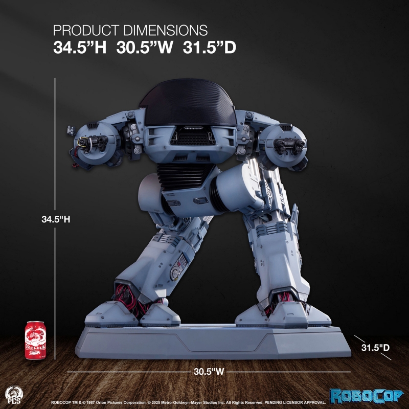 RoboCop 1987 ED-209 1/3 Scale 35" Tall Replica - Click Image to Close