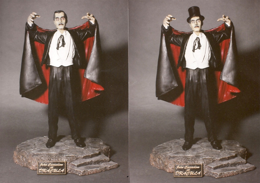 John Carradine Tribute Dracula Model Kit - Click Image to Close