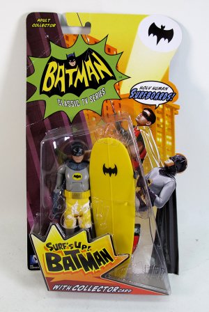 Batman 1966 Surf's Up Batman Figure by Mattel 2013