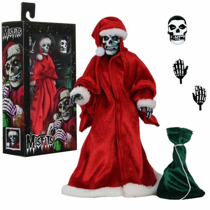 Misfits Holiday Fiend 8-Inch Cloth Action Figure OOP - Click Image to Close