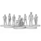 Texas Chainsaw Massacre 1974 Miniatures Figure Set