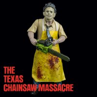 Texas Chainsaw Massacre (1974) Leatherface Killing Mask Version 5" Figure