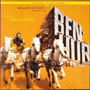 Ben-Hur (1959) Soundtrack Vinyl LP Miklos Rozsa