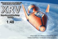 Marooned 1968 XRV Experimental Re-Entry Vehicle 1/48 Scale Model Kit
