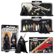 Star Wars The Black Series 40th Anniversary Display Diorama with Darth Vader 6-Inch Action Figure Early Bird Set Reproduction Star Wars The Black Series 40th Anniversary Display Diorama with Darth Vader 6-Inch Action Figure Early Bird Set Reproduction