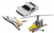 James Bond Air, Sea & Space Collection Triple Pack Diecast Replicas by Corgi (Space Shuttle, Gyrocopter, Lotus Esprit)