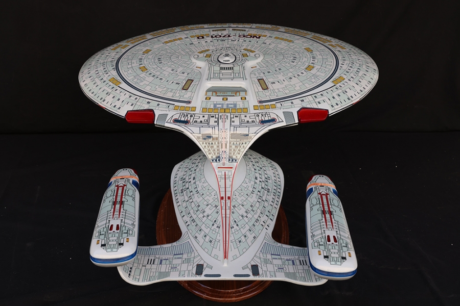 Star Trek Enterprise 1701-D Giant Replica 44" Long - Click Image to Close