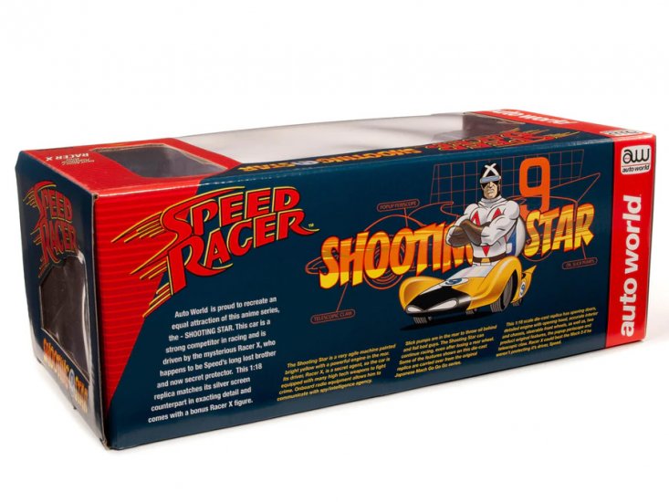 Speed Racer Racer X Shooting Star 1/18 Scale Diecast Car Replica