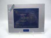 Star Trek Enterprise Blueprint Chromart 3 Limited Edition Art Prints