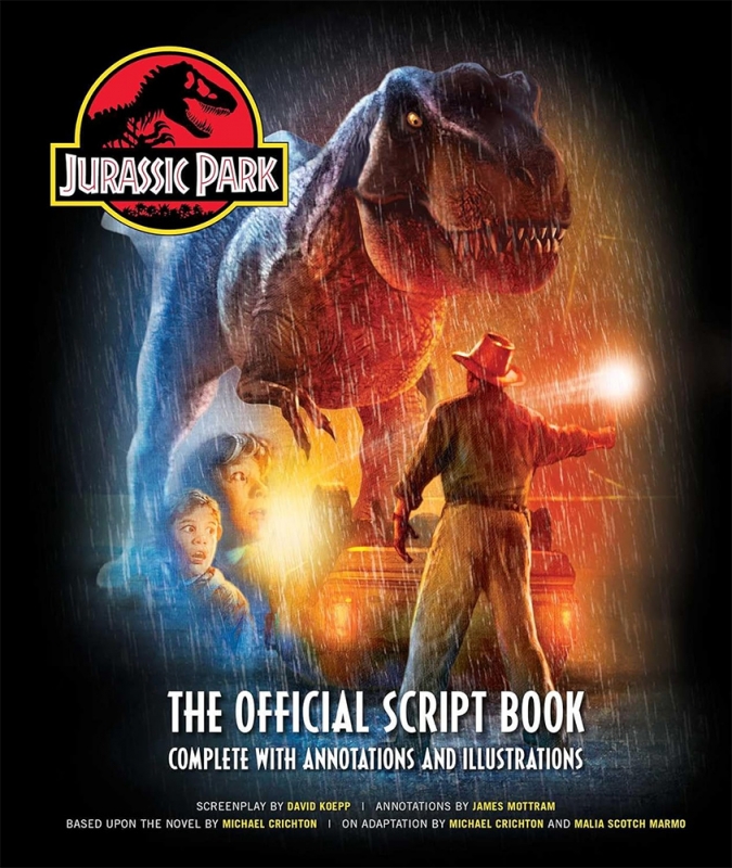 Jurassic Park: The Official Script Book Complete with Annotations and Illustrations Hardcover Book - Click Image to Close