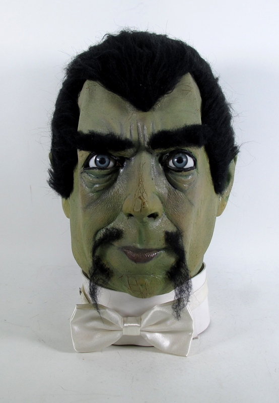 Bela Lugosi White Zombie Custom Latex Mask Display - Click Image to Close