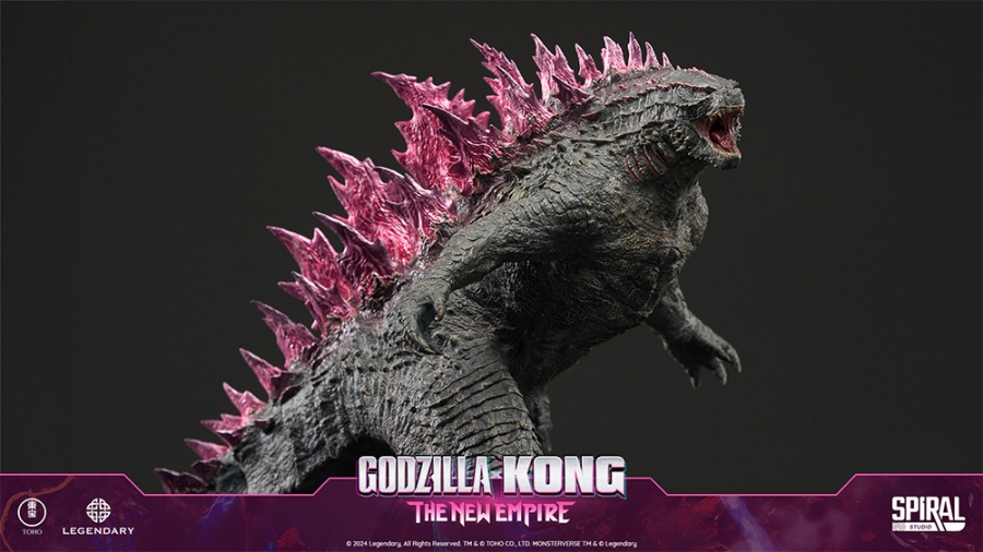 Godzilla 2024 Evolved Form (Heat Ray Version) 11" Figure Statue - Click Image to Close