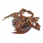 Hydra Dragon 14" Polyresin Statue