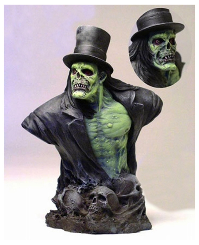 Zombies Unleashed Mr. Hyde 1/6 Scale Bust Model Kit - Click Image to Close