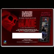 Puppet Master BLADE 1:1 Life Size Prop Replica Andre Toulon Collection