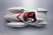 Speed Racer Mach 5 1/18 Scale Tamashi Nations Chogokin Die Cast Replica by Bandai Japan