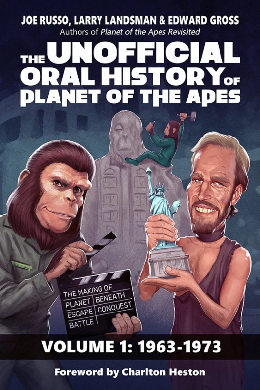 Planet of the Apes 1963-1973 The Unofficial Oral History Making of Vol. 1 Hardcover Book Joe Russo - Click Image to Close