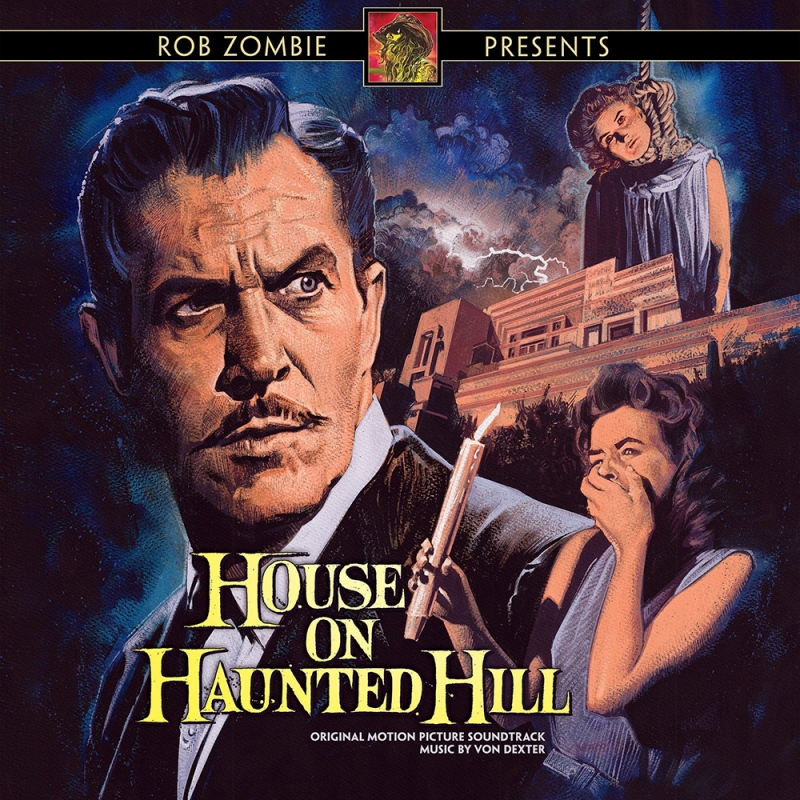 House On Haunted Hill Vinyl Lp Presented By Rob Zombie - Click Image to Close