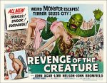Revenge of the Creature 1955 Style "B" Half Sheet Poster Reproduction
