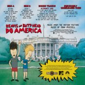 Beavis and Butt-head Do America Soundtrack Vinyl LP John Frizzell