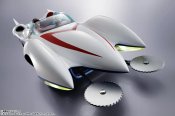 Speed Racer Mach 5 1/18 Scale Tamashi Nations Chogokin Die Cast Replica by Bandai Japan