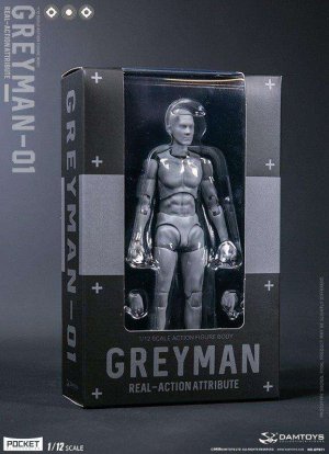 Greyman Real-Action 1/12 Scale Figure by Dam Toys