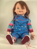 Child's Play Chucky Good Guy Plush Body Doll Signed by Ed Gale (Chucky) & Brad Dourif (Voice Of Chucky)