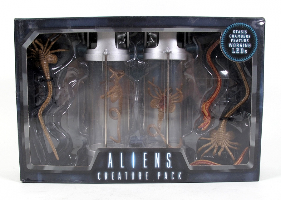 Aliens Creature Pack Facehuggers Figures by Neca - Click Image to Close