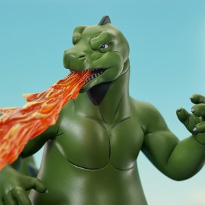 Godzilla Gallery Animated Series Style Deluxe Statue