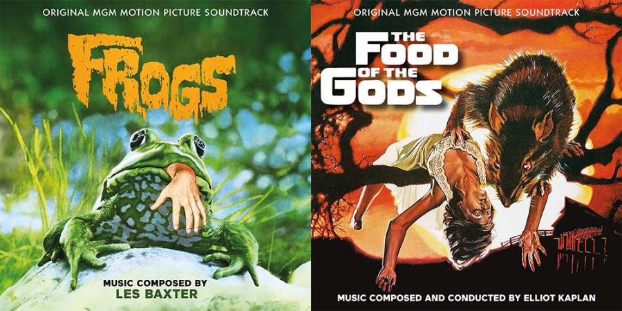 Food of the Gods 1976 / Frogs 1972 Soundtrack CD Les Baxter / Elliot Kaplan - Click Image to Close