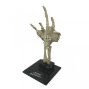 Fossilized Creature Hand Scaled METAL Prop Replica