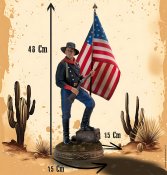 John Wayne Civil War 1863 1/6 Scale Statue