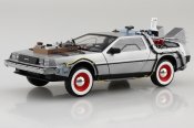 Back to the Future Part III DeLorean Time Machine Model Kit by Aoshima Japan