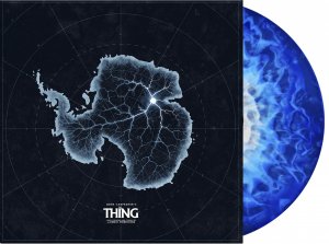 Thing, The John Carpenter (1982) Soundtrack Vinyl LP "Trapped Under Ice" Colored Vinyl