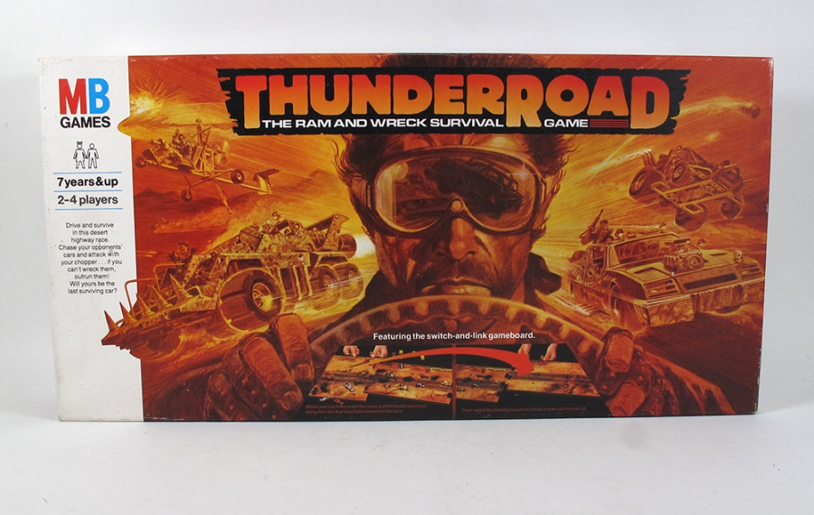 Mad Max Thunder Road Board Game by Milton Bradley IMPORT FROM IRELAND - Click Image to Close