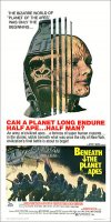 Beneath the Planet of the Apes 1970 3 Sheet Reproduction Poster at 1/2 Size