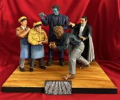 A.C. Meet Frank Aurora Monster Scenes Scale Production Photo 5 Figure BUILT and PAINTED Display