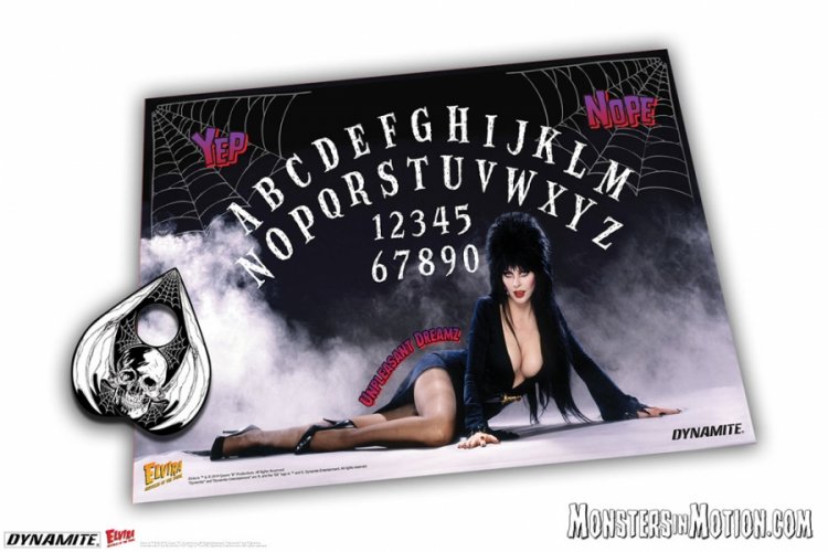 Elvira Mistress store of The Dark Spectral Switchboard Oujia game horror halloween