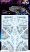 Star Trek Strange New Worlds USS Enterprise Aztec Decals for 1/1000 Scale Model Kit by Polar Lights