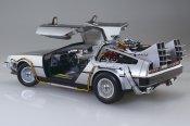 Back To The Future Part I DeLorean Time Machine 1/24 Scale Model Kit Aoshima