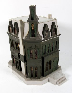 Addams Family House Original 1965 Aurora Model Kit Built