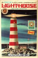Lighthouse with Lights 1/160 Scale Model Kit Lindberg Re-Issue by Atlantis