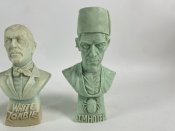 Legends of Cinema 3pc Resin Busts: Phantom of the Opera (1943), White Zombie (1932), The Mummy (1932)