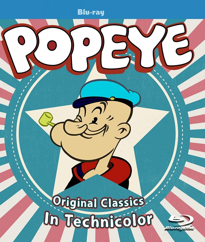 Popeye Original Classics Fleischer Studios SINBAD In TECHNICOLOR HD Blu-Ray + Bonus Extras - Click Image to Close