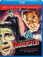 Curse of Frankenstein 1957 Blu-Ray Peter Crushing