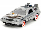 Back To The Future 1/32 Scale Delorean Time Machine 3-Pack Diecast Cars